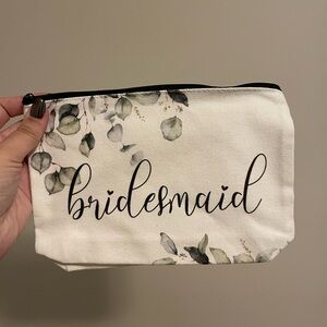 Floral Bridesmaid Pouch